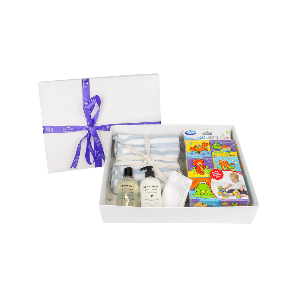 Baby Bath Time Deluxe Hamper