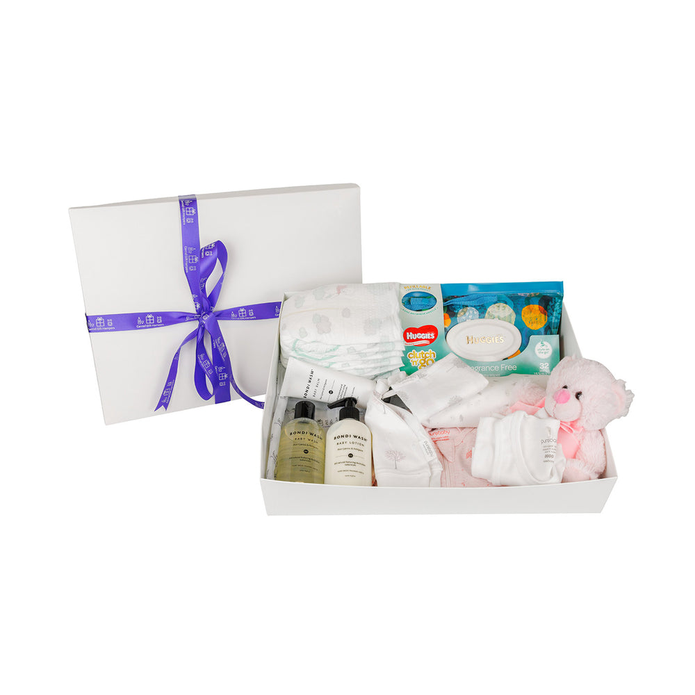 
                  
                    Newborn Essentials Hamper
                  
                